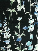 Besler Black Watercolor Chinoiserie